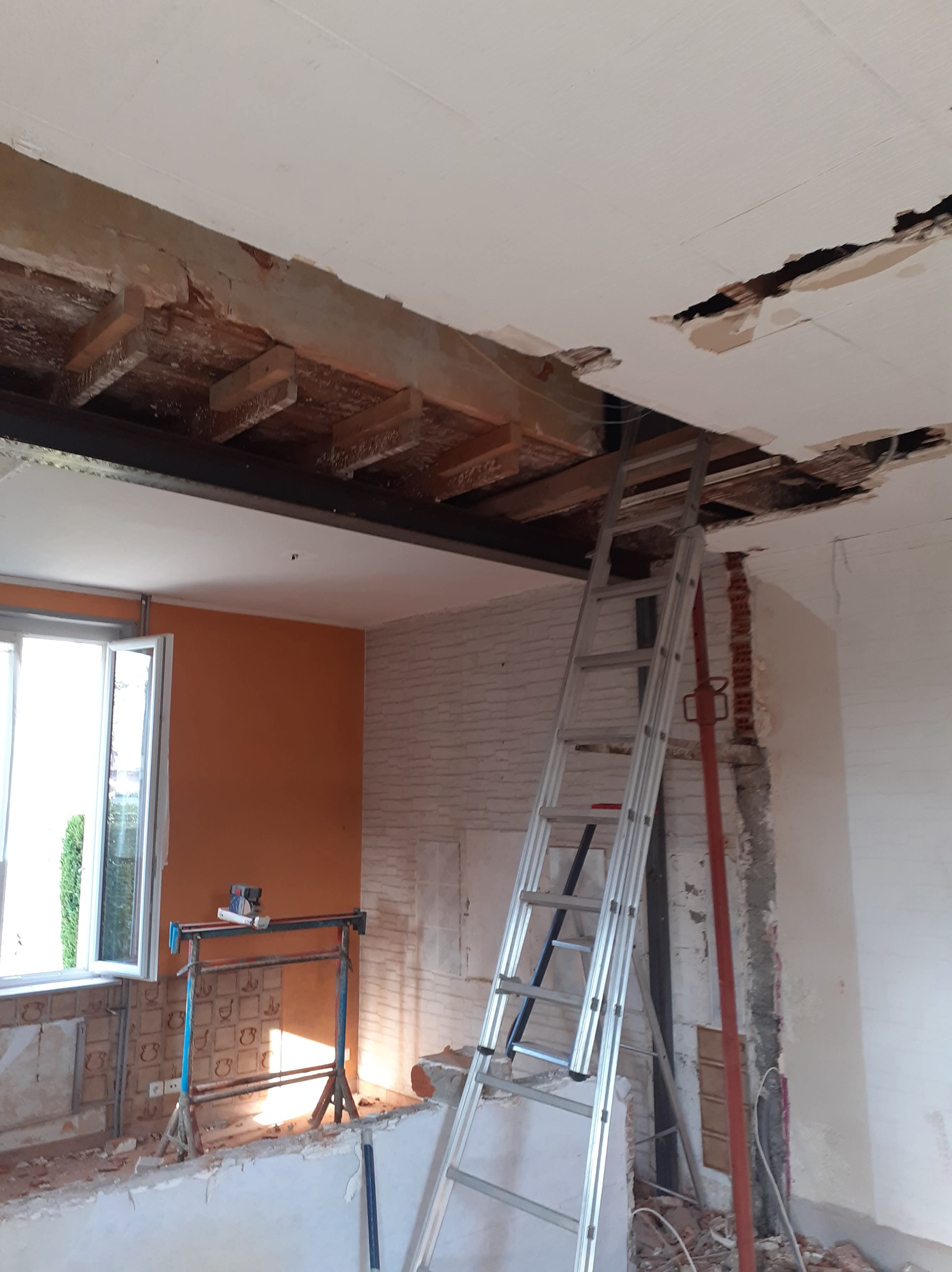 Placo — préparation du chantier